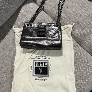 Frye Black Chain Shoulder Bag